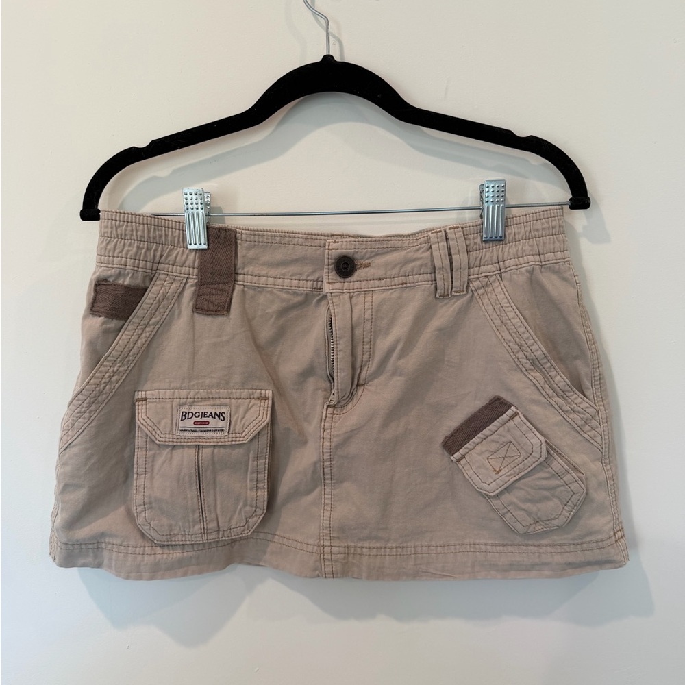 BDG Tan Mini Skirt